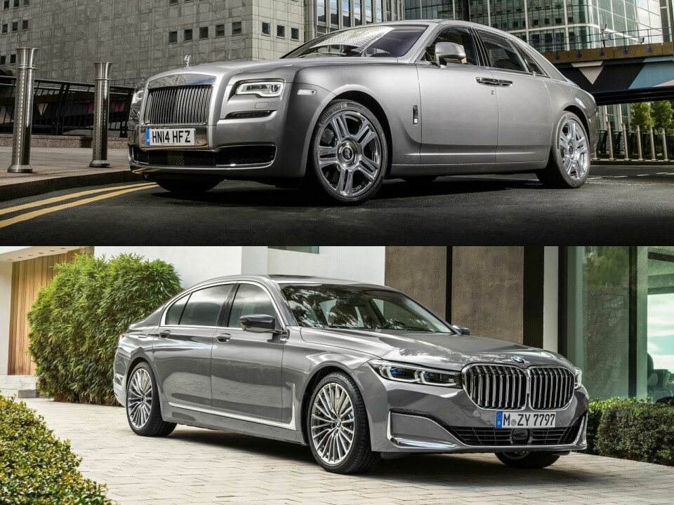 BMW 7-Series vs Rolls-Royce Ghost BMW 7-Series vs Rolls-Royce Ghost
