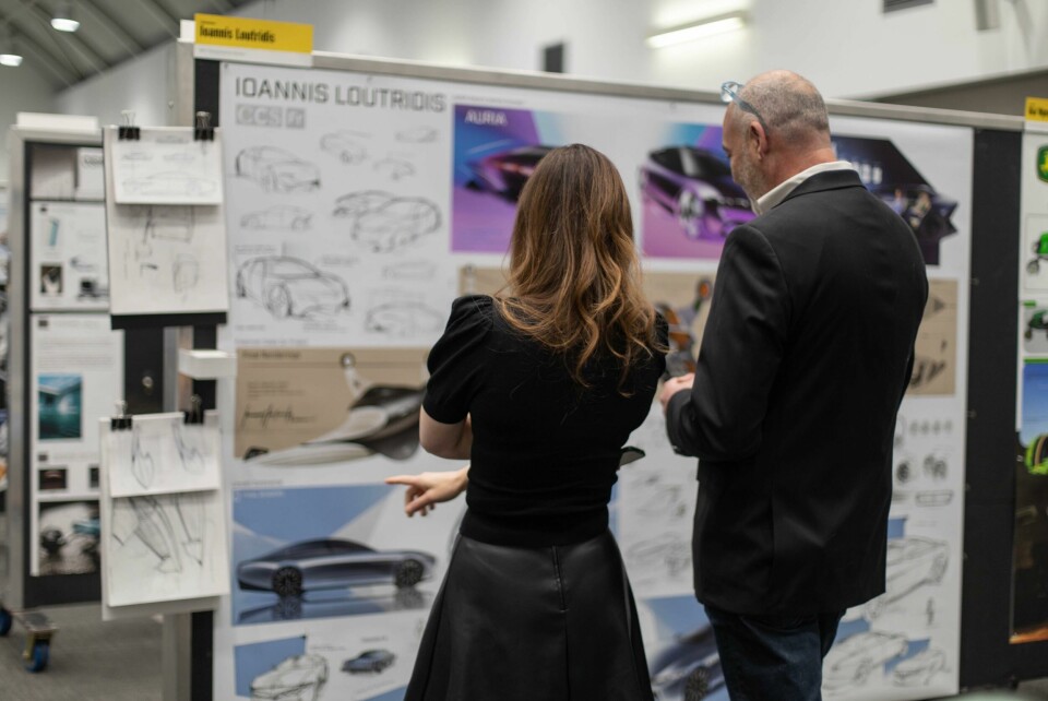 CCS is helping to nurture the next wave of talent in car design Laura Burstein and Paul Snyder CCS 4