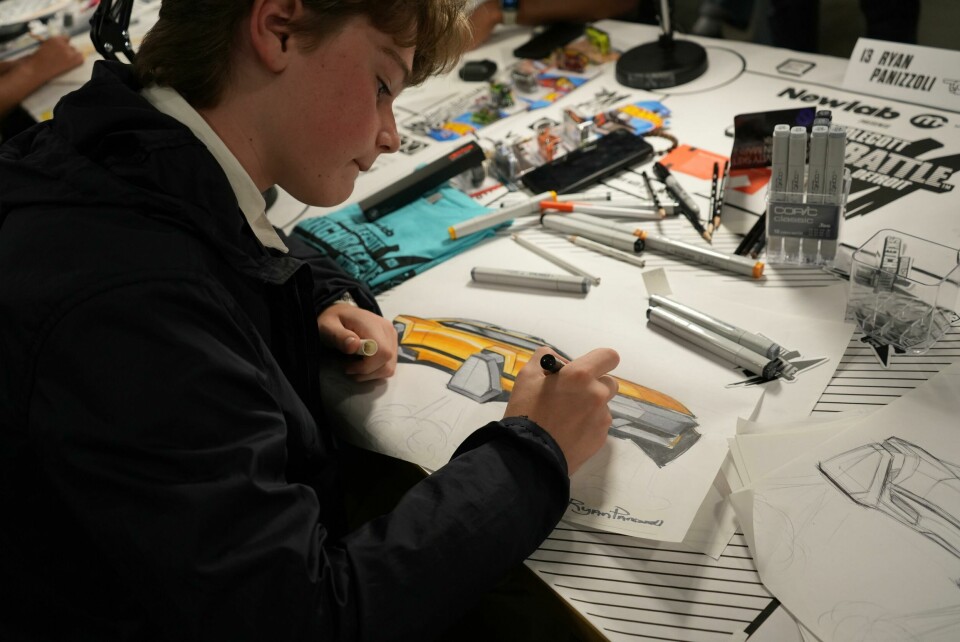 Contenders are pitted against the clock and each other Middlcott Sketch Battle by Henry Ayrault 842
