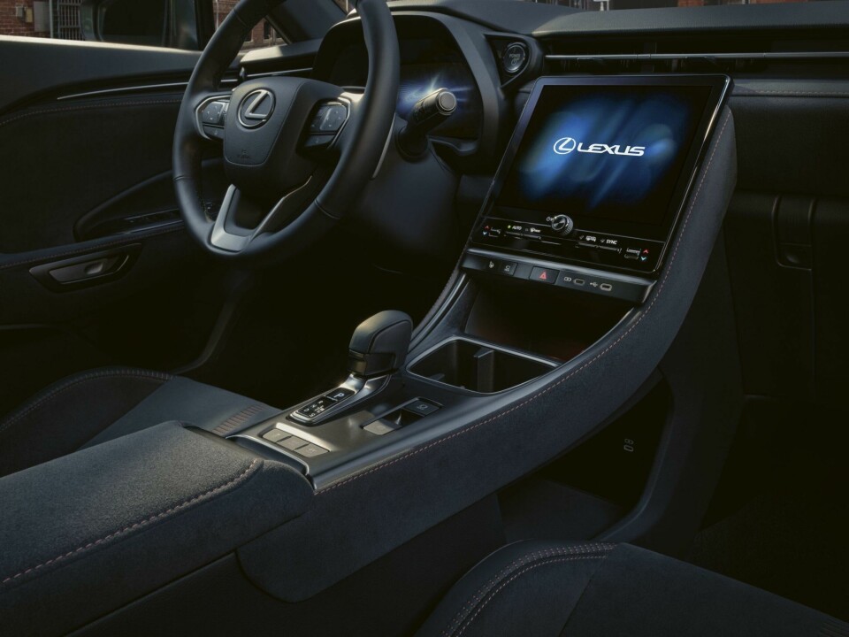 “We concentrated on the fundamentals” says design boss Humphries LEXUS LBX - int dash angle 2023