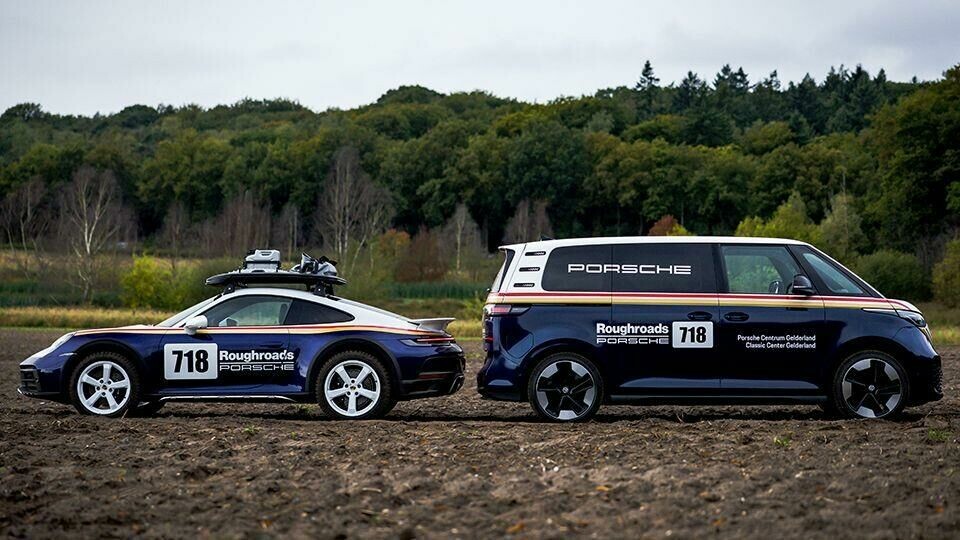 VW ID.Buzz gets Dakar livery VW ID Buzz Dakar with Porsche 911 livery