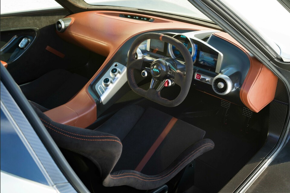 Aim EV Sport 01 interior Aim EV Sport 01 interior
