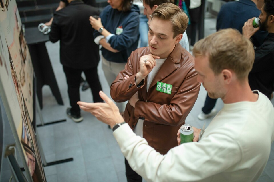 Students are primed for public speaking, and it shows (Photo credit: Mattias Pettersson) UID_Utställning_5717_230530_MPN