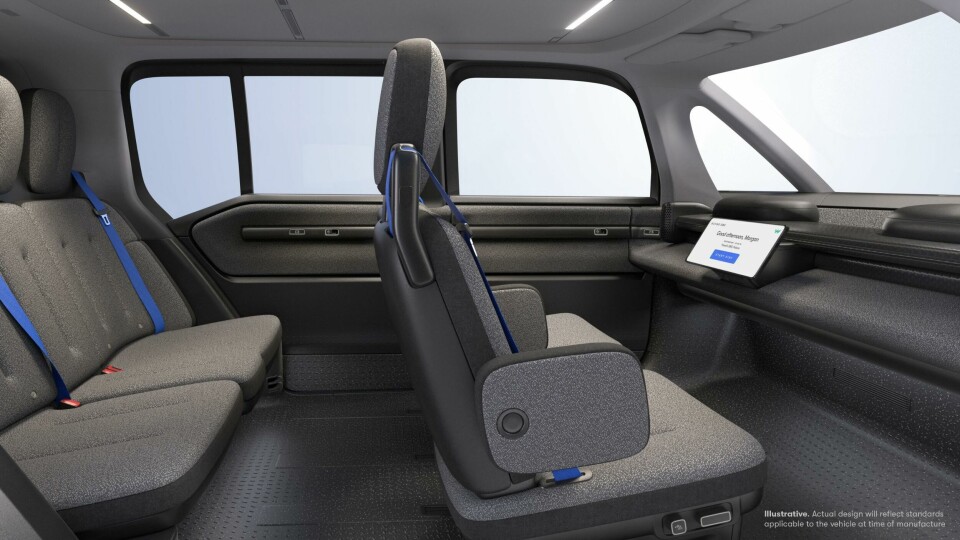 The Zeekr Waymo EV will have a minimalist and spacious interior Waymo Zeekr interior 1