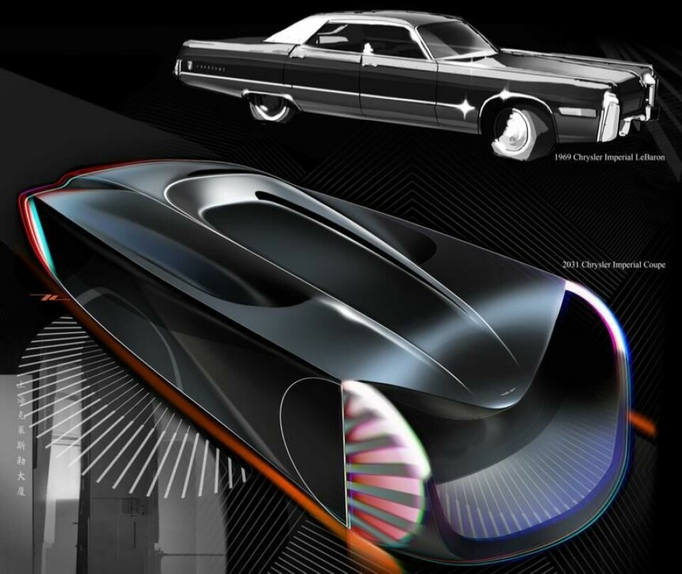 Hongwei Jiang’s Chrysler Imperial CDN CCS Degree show May 2019 Hongwei Jiang Chrysler Imperial