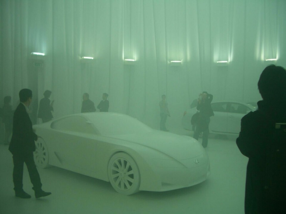 Lexus L-finesse exhibition from 2005 Lexus L-finesse exhibition from 2005 Milan Design Week
