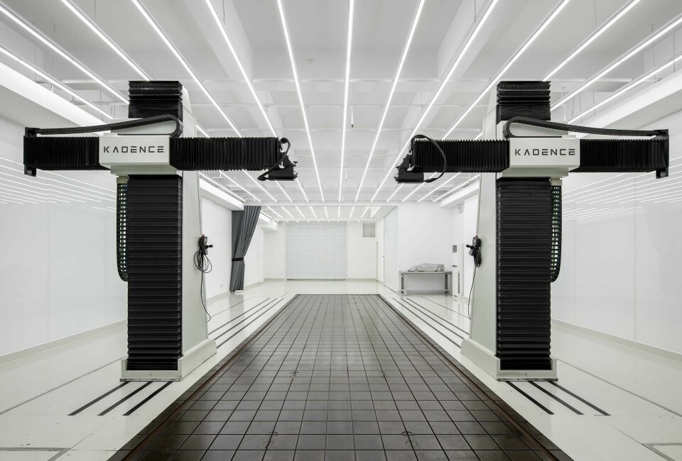Three-axis machines at the Kadence Black Projects Studio in Shanghai Three axis image for main page
