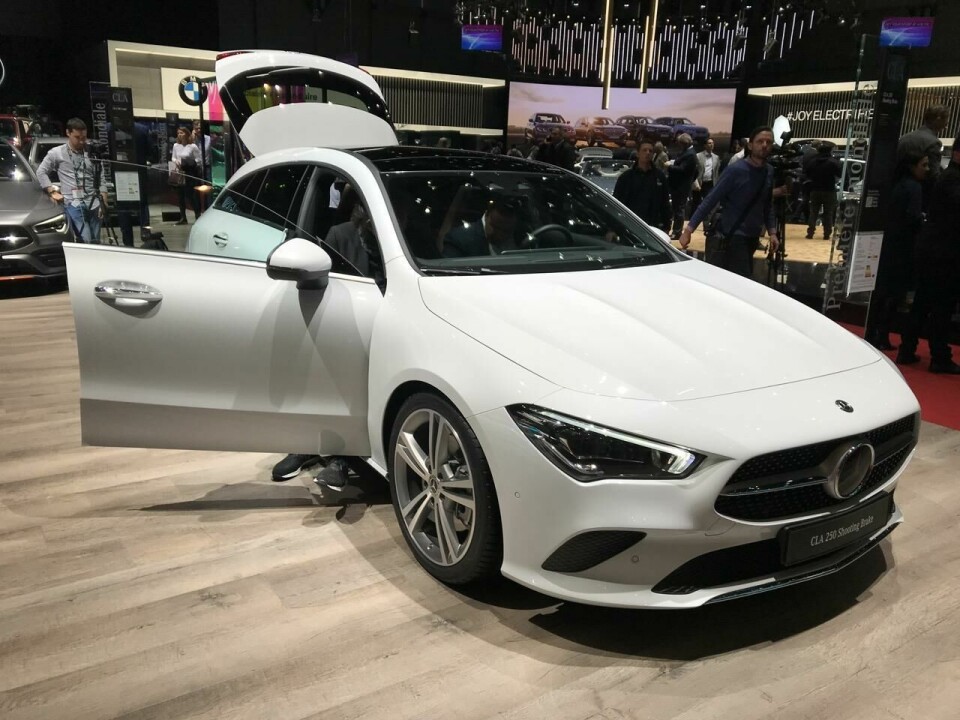 Geneva 2019: Mercedes CLA Shooting Brake IMG_3413.jpg