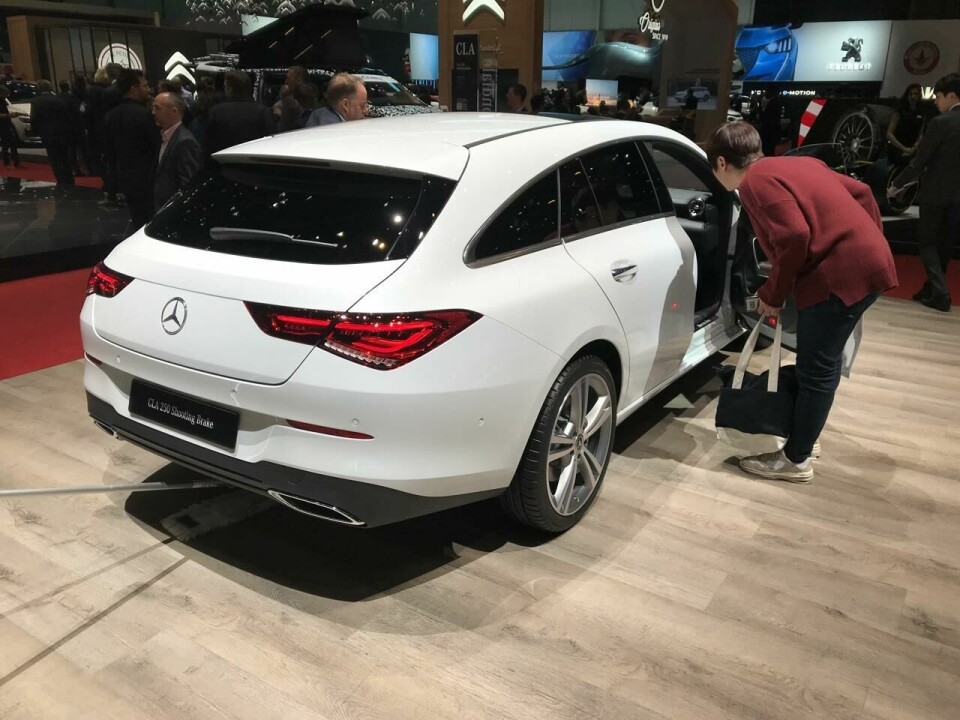 Geneva 2019: Mercedes CLA Shooting Brake IMG_3427.jpg