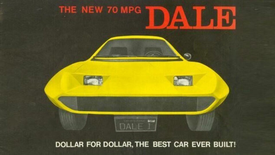 Another page from the Dale brochure. The “best car ever built” turned out to be one of the biggest confidence jobs ever conceived The Dale Brochure