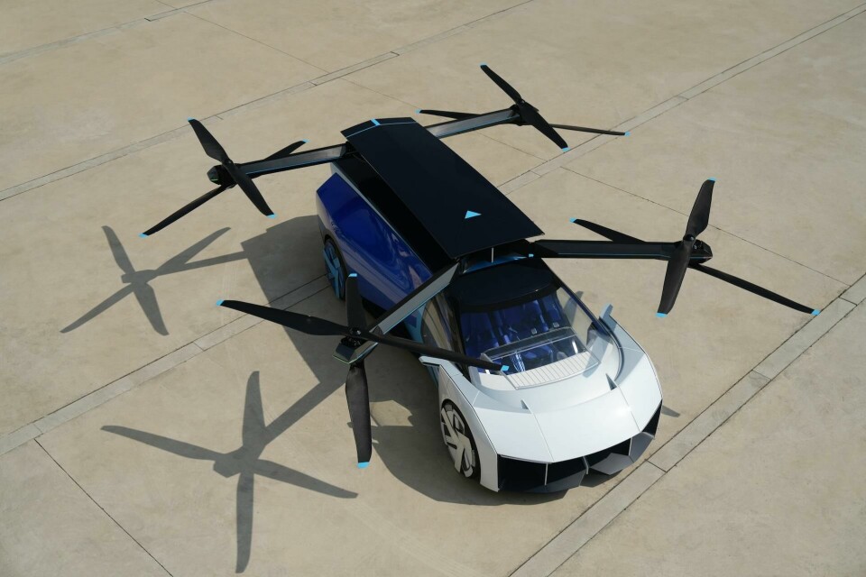 The Xpeng flying car has already been flight tested CSH09873 拷贝