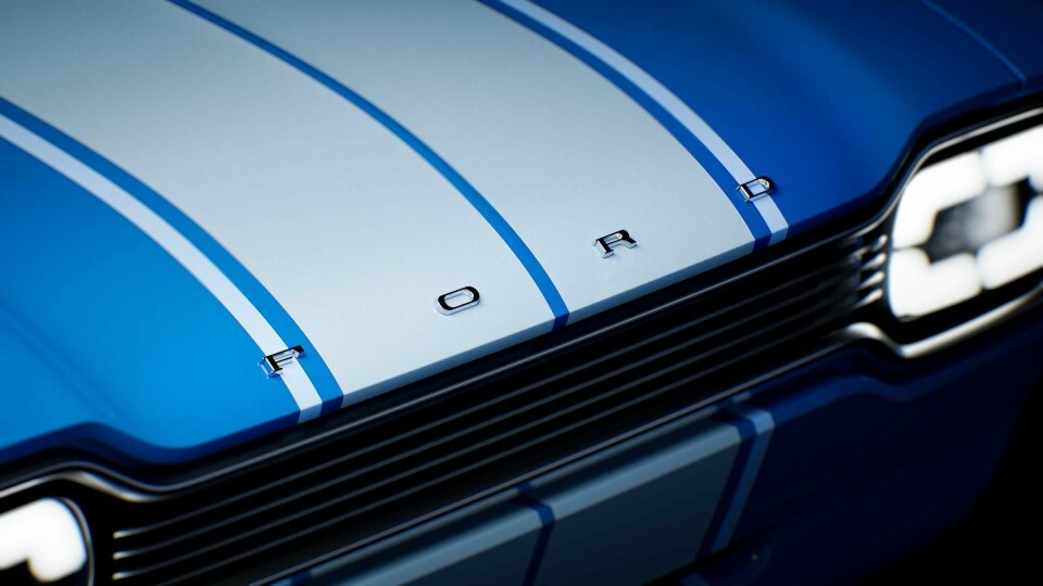 Inside DRVN design and the art of the Continumod Boreham Motorworks Ford Escort Mk1 RS_Badging_Ladnscape