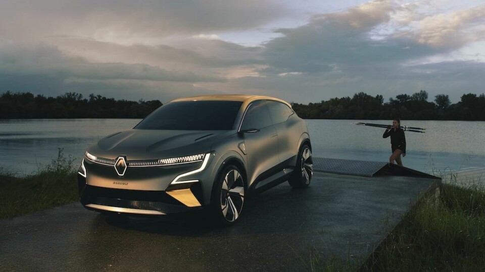 Renault reveals two new electric vehicles 7-2020 - Mégane eVision
