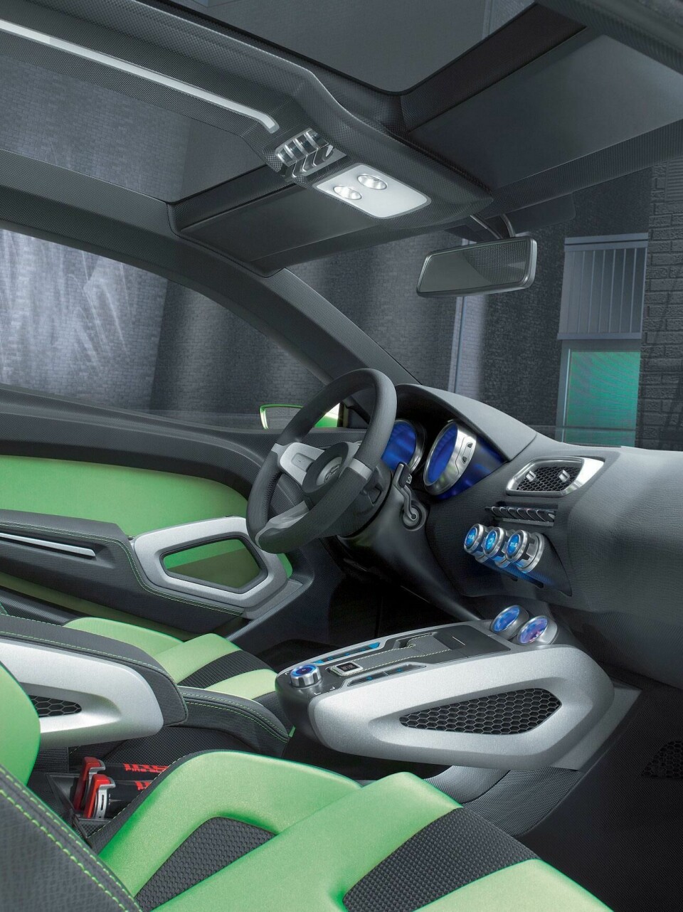 Volkswagen Iroc concept interior IP Volkswagen Iroc concept interior