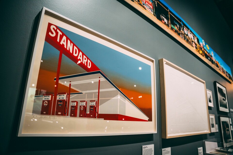 “Standard” by Ed Ruscha – a Pop art classic StandardEyes on the Road at Petersen Museum