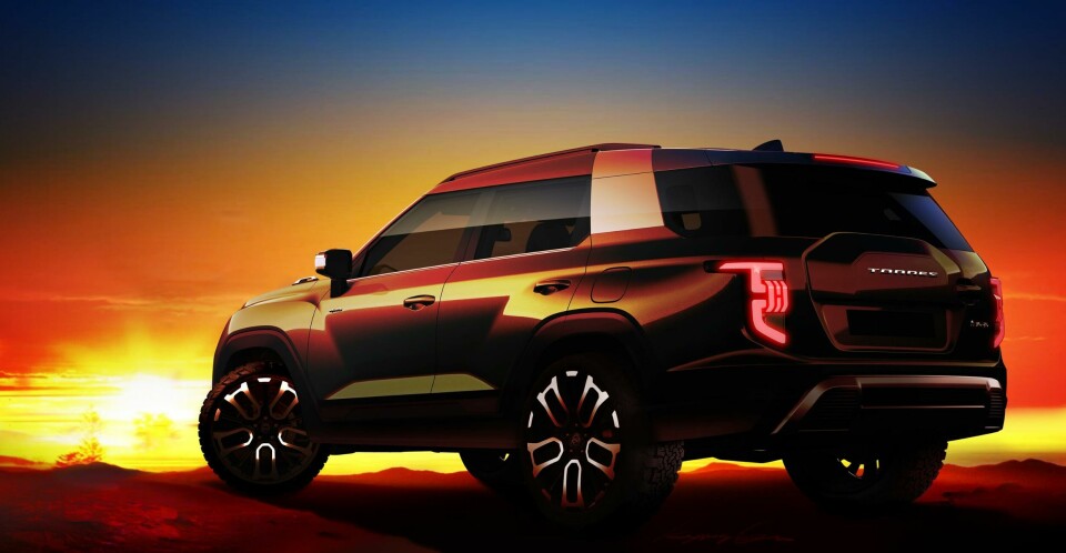 An EV version of the Torres is expected by the end of 2023 following a domestic rollout SsangYong Torres teaser