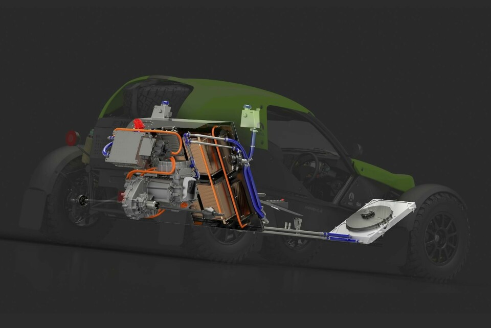 Ariel E-Nomad is very much an engineering exercise 10 Ariel E-Nomad - see through
