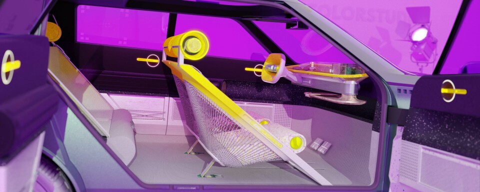 FIAT Panda Concept interior 4. 2024 FIAT Panda Concept - int side