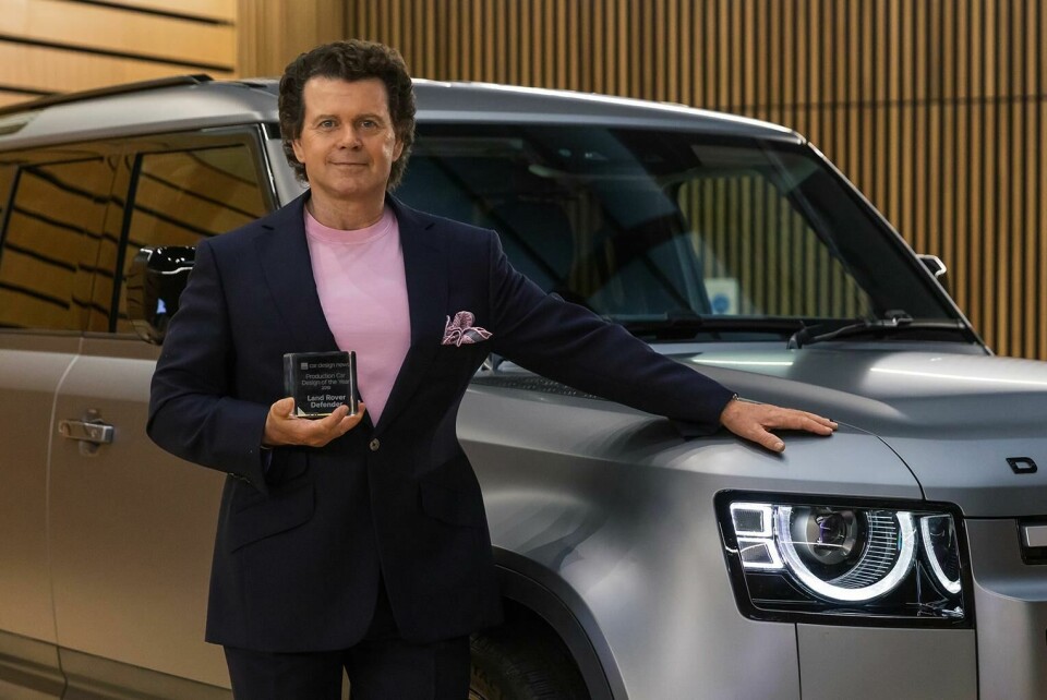 Professor Gerry McGovern with the CDN Production Car of the Year award 20200618_GMcG CDN Award_005 copy