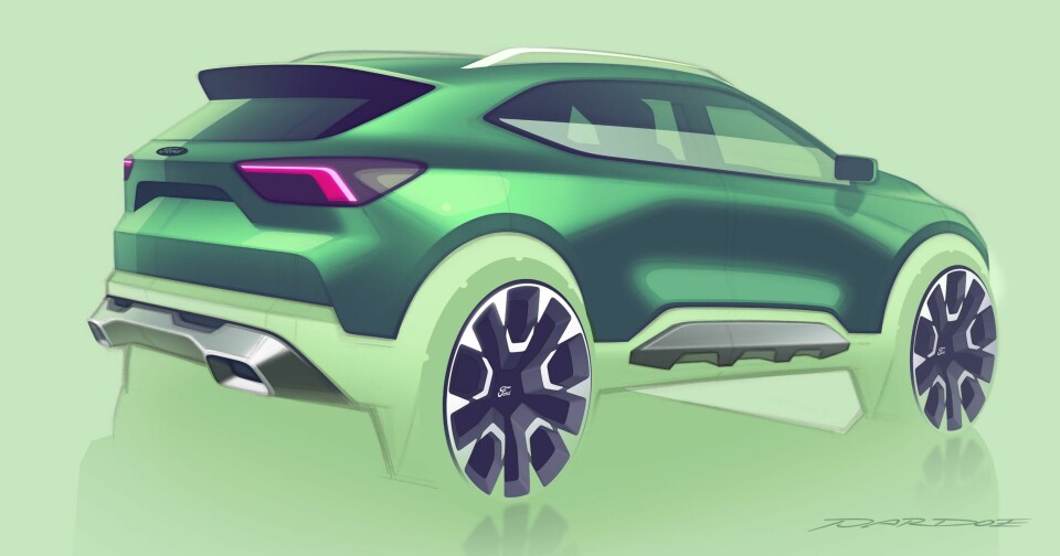 New Kuga is grown up but far from boring 2023_FORD_KUGA_Sketches_5