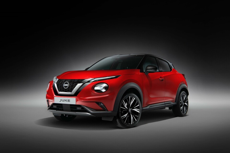 New Nissan Juke studio shot New Nissan JUKE Unveil Red Static Studio - 5