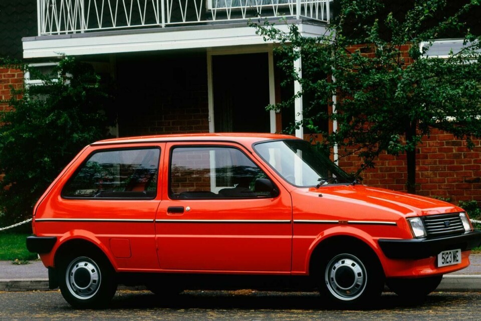 A 1981 Austin Metro 1981-Austin-Metro