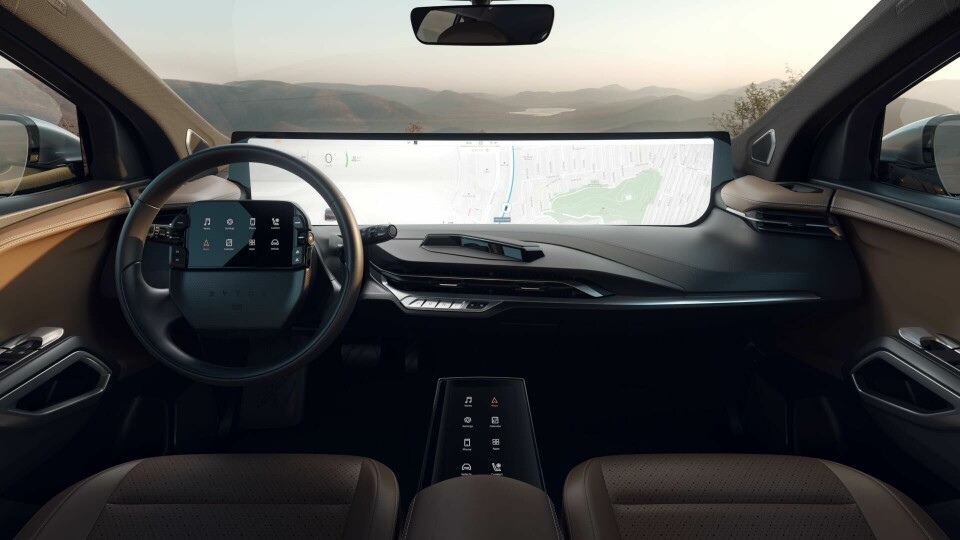 Byton M-Byte electric SUV CDN Techology focus Byton m-byte production version