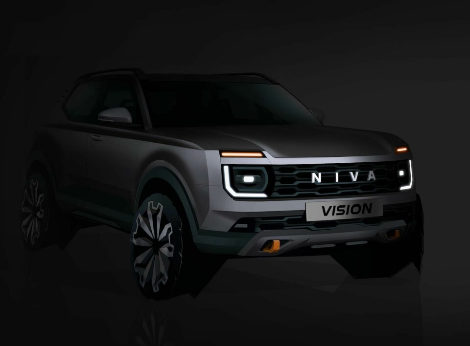 Lada Niva teaser Lada Niva teaser