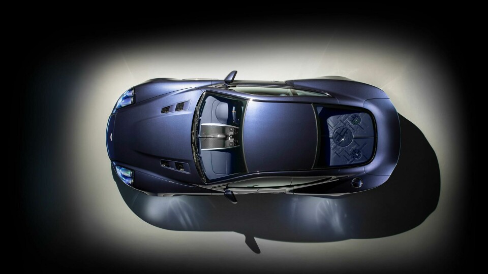 Ian Callum on his new venture – and his new Vanquish CDN_CALLUM Vanquish 25_overhead view