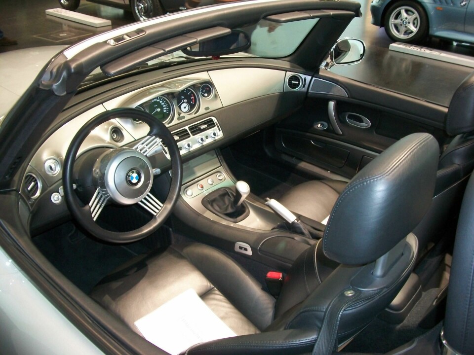 BMW Z8 interior BMW Z8 interior