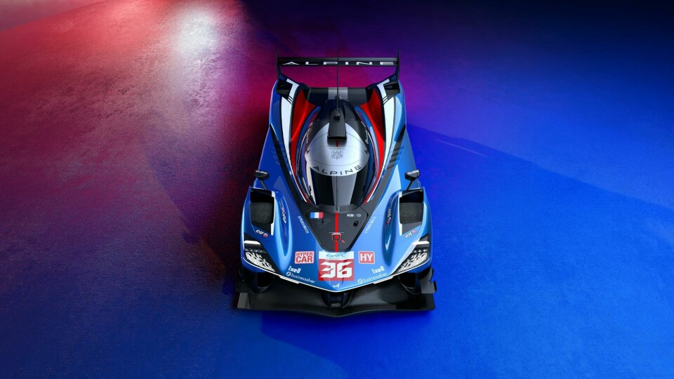 Alpine Endurance Team unveils the new livery of the A424 Alpine Endurance Team unveils the new livery of the A424