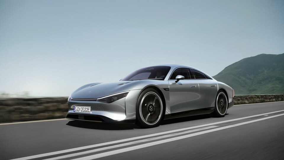 The Mercedes EQXX concept pushed the boundaries of aerodynamics mercedes EQXX 1