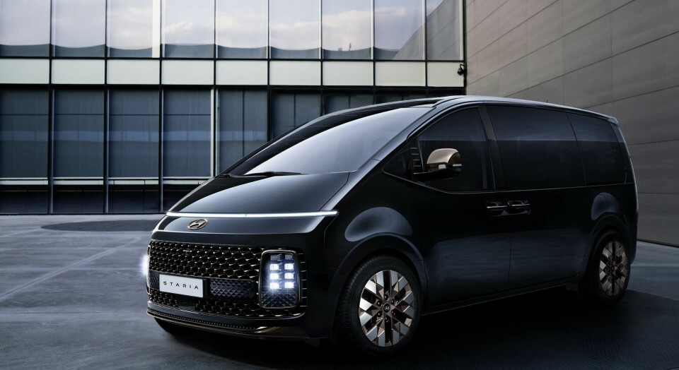 Hyundai is feeling a bit spacey with the Staria MPV Hyundai STARIA exterior HERO