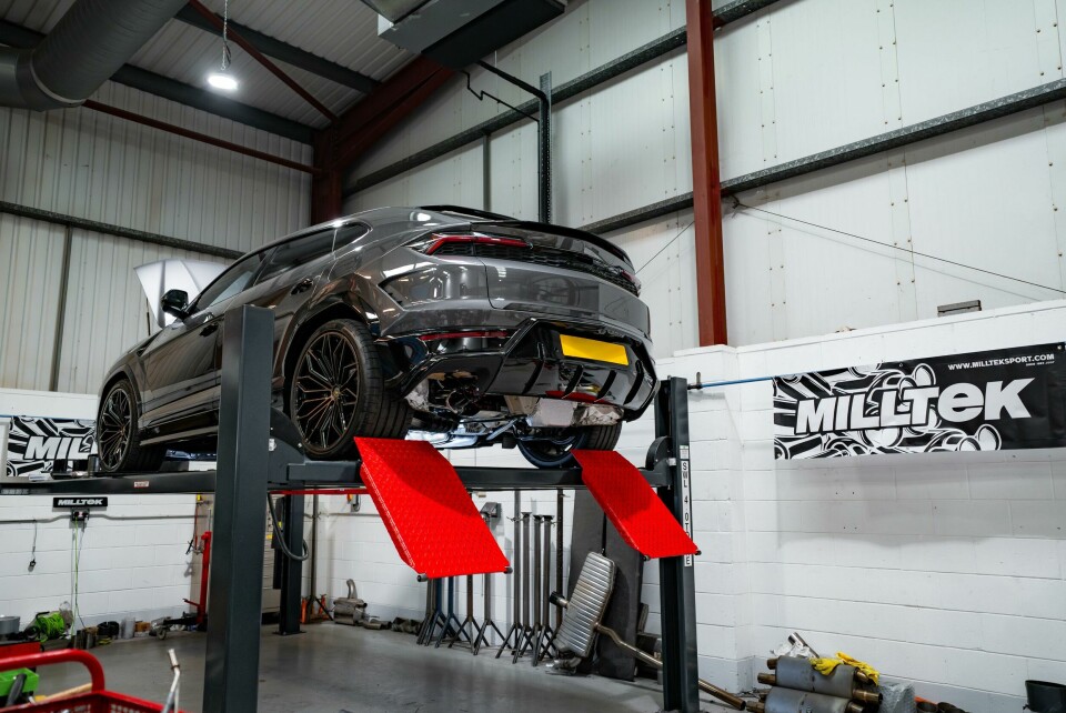 The Lamborghini Urus will soon have the option for Milltek exhaust system Lamborghini Urus-2