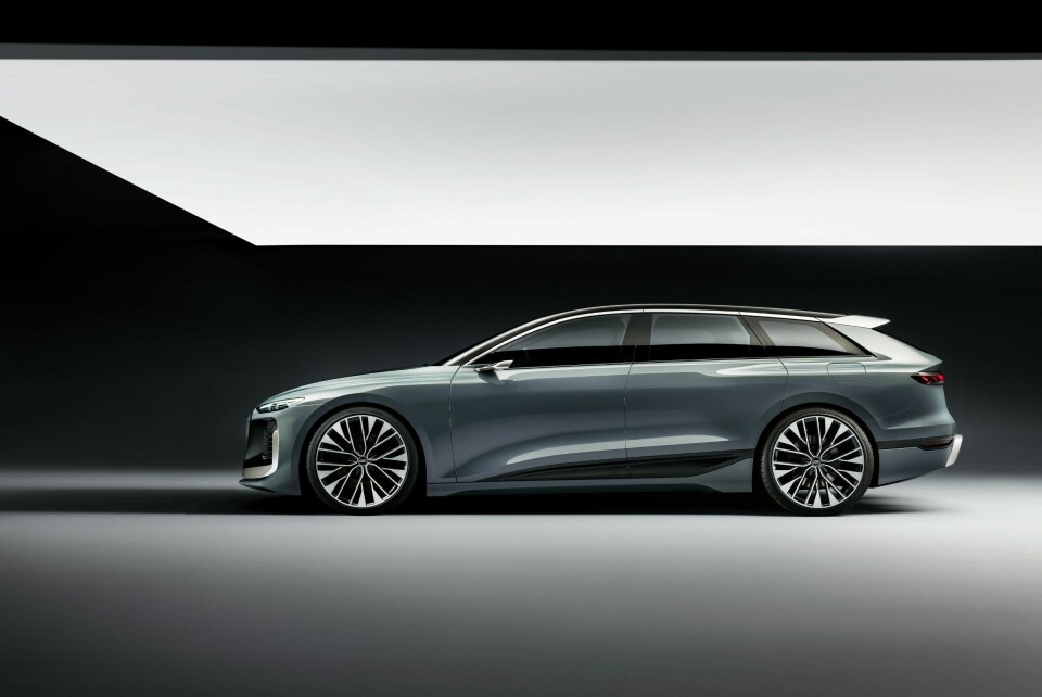 Audi A6 E-tron concept is longer and wider than the current A6 Audi A6 E-tron concept