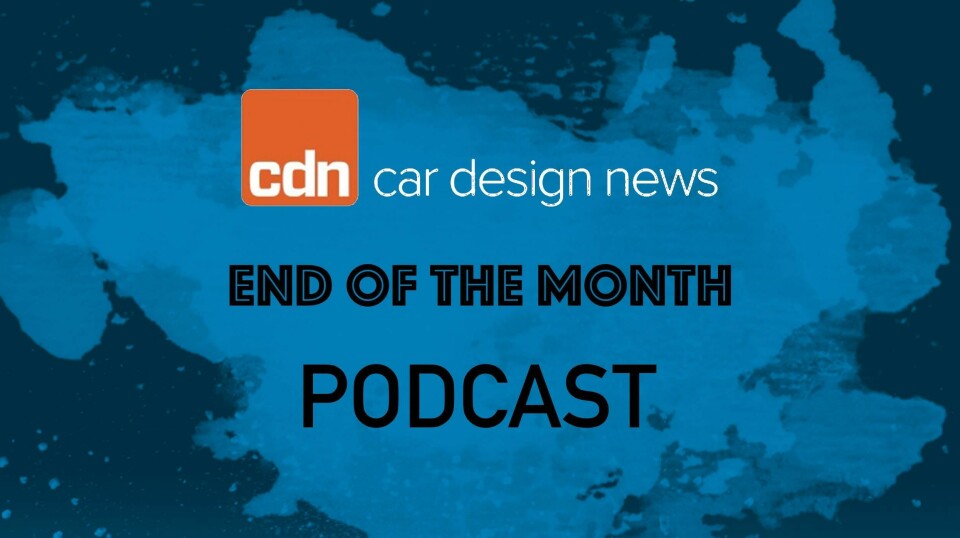 Car Design News podcast: January round-up Podcast graphic