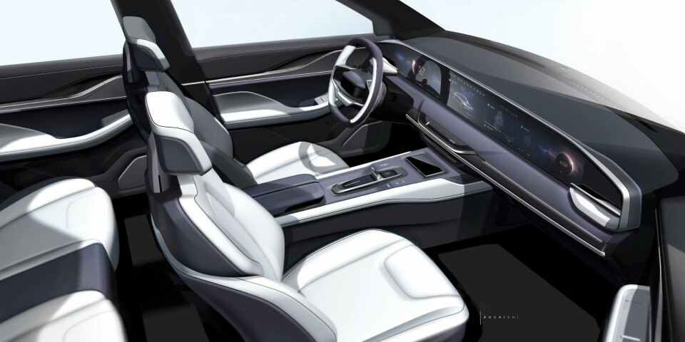 The IP is showcased with large ‘coast-to-coast’ screens. Lincoln Zephyr Reflection_interior 1