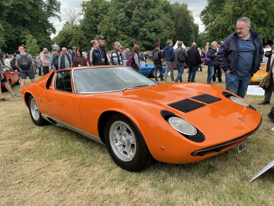 1970 Lamborghini Miura P400S 1970 Lamborghini Miura P400S - ext F3Q R Goodwood 24