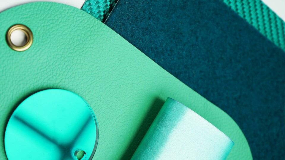 Callum Designs predicts Aqua Mist as the colour for 2025 CALLUM Colour of the Year 2025 - Aqua Mist_materials