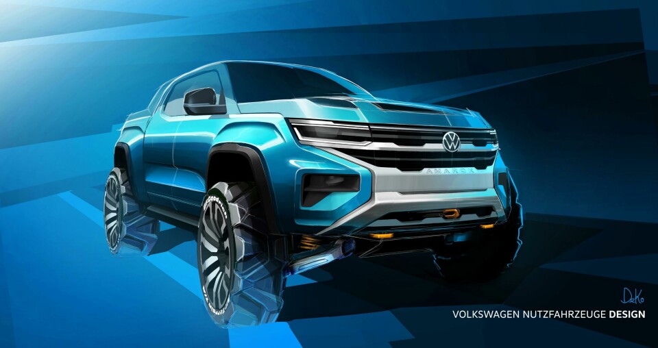 Volkswagen releases sketches of new Amarok pick-up Amarok_3