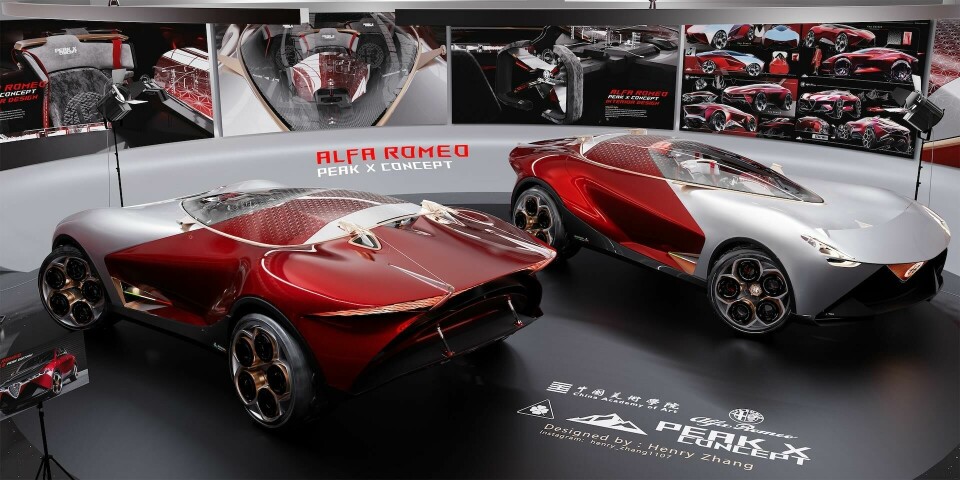 Alfa Romeo PEAK X Concept by Henry Zhang Alfa Romeo PEAK X Concept by Henry Zhang