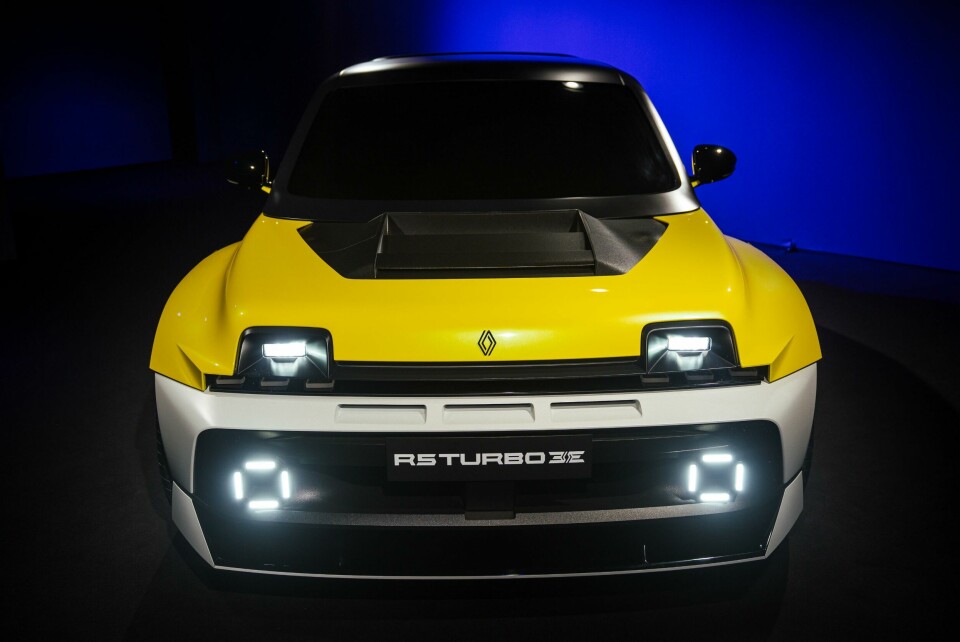 Face of the Renault 5 Turbo 3E MG300028