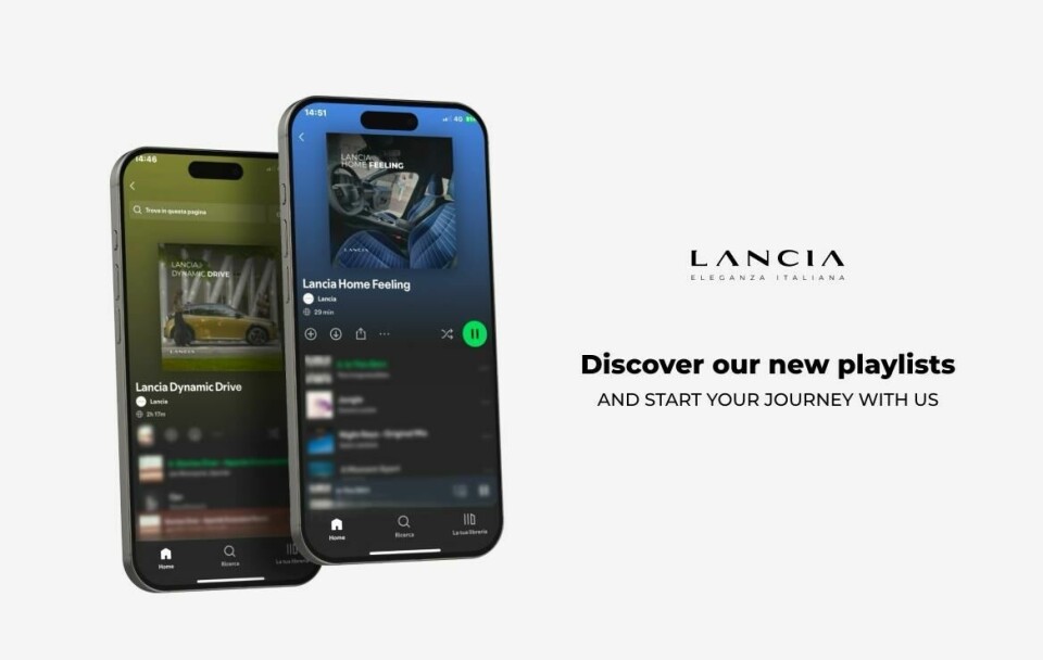 Lancia x Spotify Lancia x Spotify