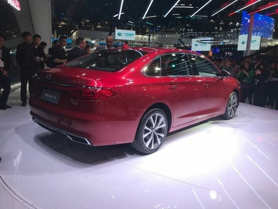 GAC’s new GA6 sedan focuses on space and light CDN GAC GA6 seden