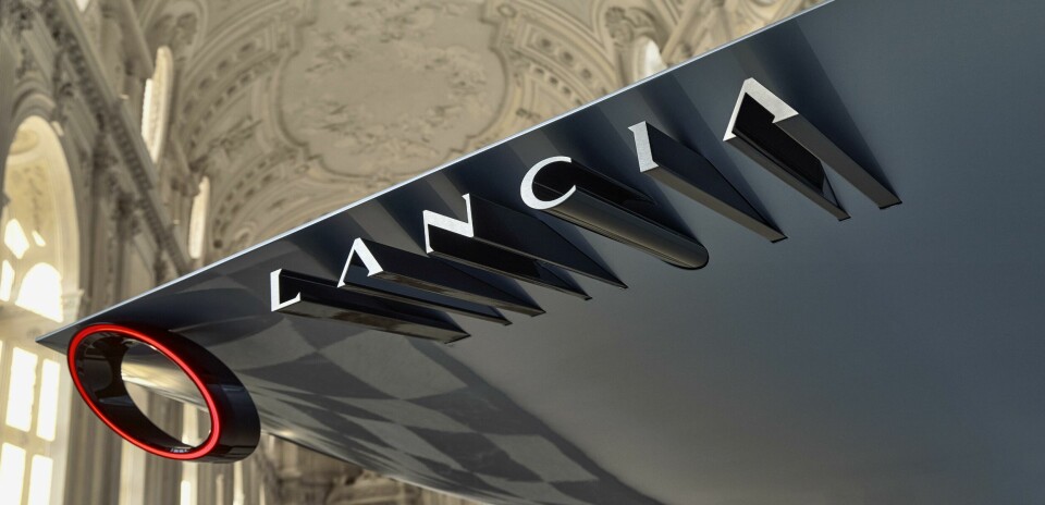 Lancia (slowly) peels back covers on concept Lancia logo hero