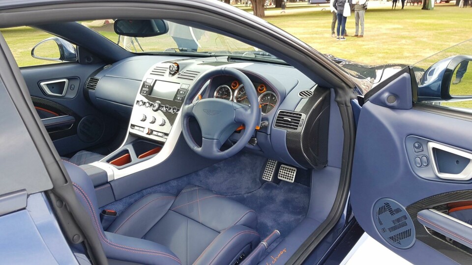 CALLUM Vanquish 25 interior CALLUM Vanquish 25 interior