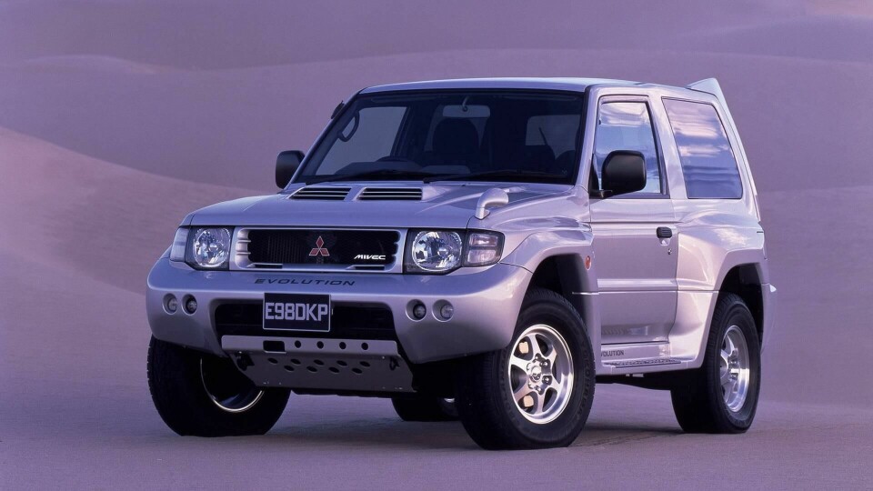 The Pajero Evolution served as inspiration Mitsubishi Shogun Evolution