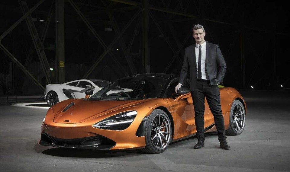 Rob Meville with the Mclaren 720S 300517 Rob Meville With Mclaren 720S Image 01