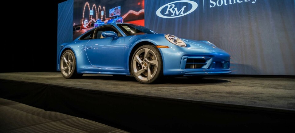 Inside the one-off Porsche that sold in Monterey for a record $3.6m Porsche Sally Special exterior hero