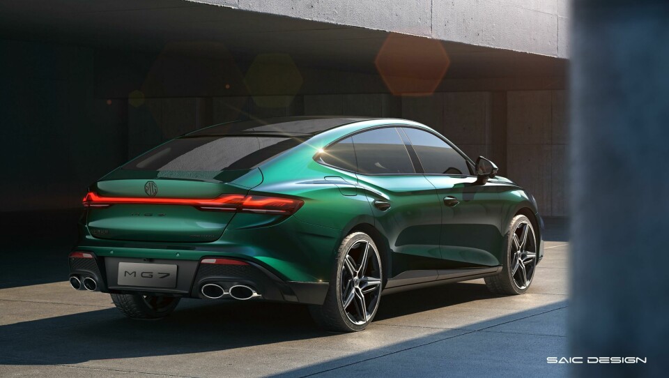 MG 7 exterior rear three-quarters DPS 2 Shao J MG 7 - ext R3Q R
